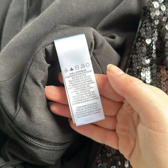 Dress the Population Black Sequin Jumpsuit - Picture 6 of 8